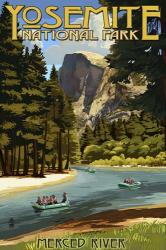 Merce River Yosemite Park | Obraz na stenu