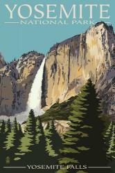 Yosemite Falls Park Ad | Obraz na stenu