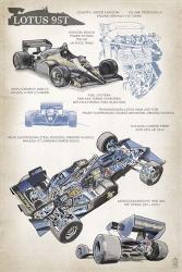 Lotus Blueprint | Obraz na stenu