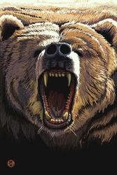 Angry Bear | Obraz na stenu