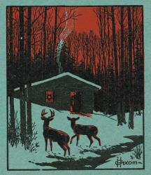 Winter Cabin | Obraz na stenu