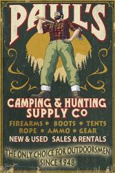 Paul's Camping & Hunting Supply Co. | Obraz na stenu