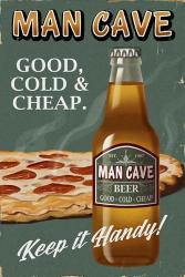 Man Cave Beer | Obraz na stenu