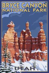 Bryce Canyon - Winter | Obraz na stenu