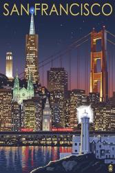 San Francisco Night | Obraz na stenu