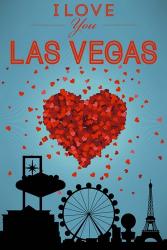I Love Las Vegas | Obraz na stenu