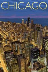Chicago Night | Obraz na stenu
