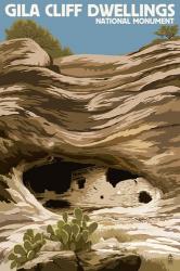 Gila Cliff Dwellings | Obraz na stenu