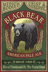Black Bear Pale Ale | Obraz na stenu