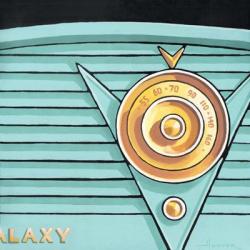 Galaxy Radio - Aqua | Obraz na stenu