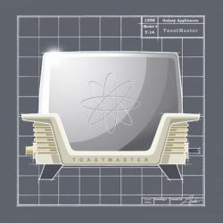 Galaxy Toaster - Ivory | Obraz na stenu
