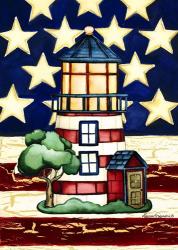 Americana Lighthouse | Obraz na stenu