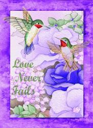 Love Never Fails | Obraz na stenu