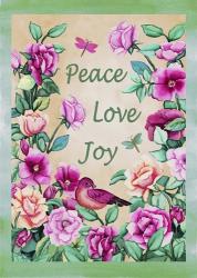 Peace Love Joy | Obraz na stenu