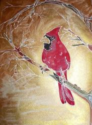 Golden Cardinal | Obraz na stenu