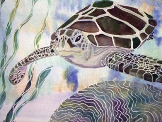 Sea Turtle Beginning | Obraz na stenu