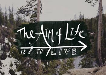 The Aim of Life | Obraz na stenu