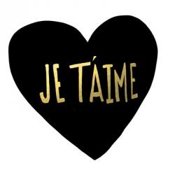 Je T'aime Heart | Obraz na stenu