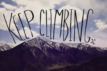 Keep Climbing | Obraz na stenu