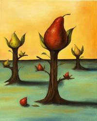 Pear Trees 3 | Obraz na stenu
