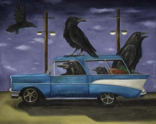 Ravens Ride | Obraz na stenu