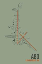 ABQ Airport Layout | Obraz na stenu