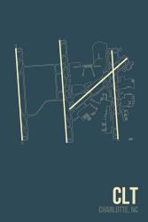 CLT Airport Layout | Obraz na stenu