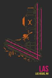 LAS Airport Layout | Obraz na stenu