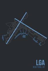 LGA Airport Layout | Obraz na stenu