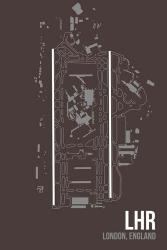 LHR Airport Layout | Obraz na stenu