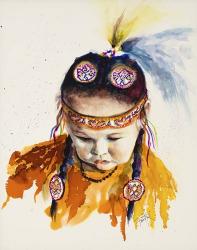 First Nations Powwow Princess | Obraz na stenu