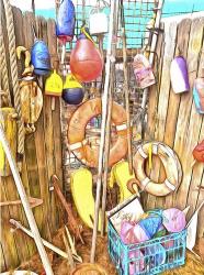 Seaside Antiquing | Obraz na stenu
