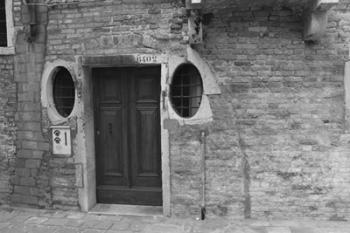Venice Doorway B&W | Obraz na stenu