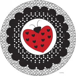 Ladybug Heart | Obraz na stenu
