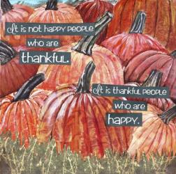 Thankful Pumpkins | Obraz na stenu
