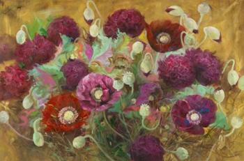 Poppies and Peonies | Obraz na stenu