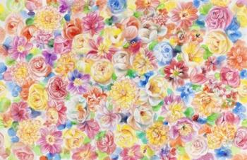 Festive Flower Patterns VII | Obraz na stenu