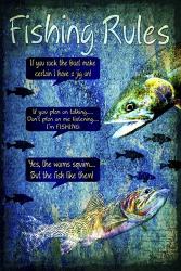 Fishing Rules | Obraz na stenu