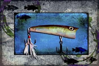 Fishing - Bass Lure Poppy | Obraz na stenu