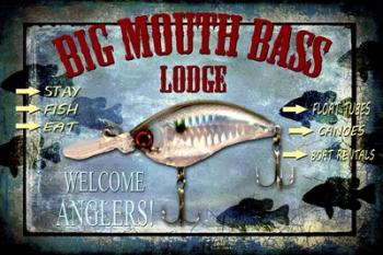 Fishing - Big Mouth Lodge | Obraz na stenu