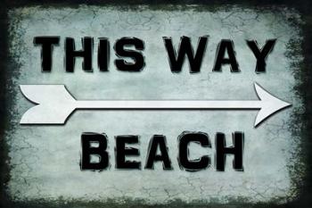 Choose Path - This Way Beach | Obraz na stenu