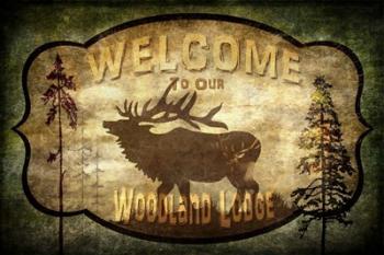 Welcome - Lodge Elk | Obraz na stenu