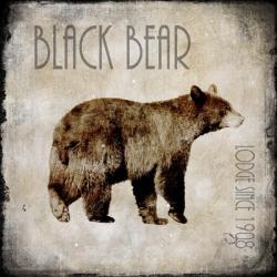 Moose Lodge 2 - Black Bear | Obraz na stenu