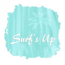 Life's A Beach Surf's Up | Obraz na stenu
