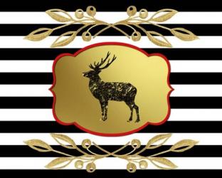 Gold Hello Beautiful Deer | Obraz na stenu