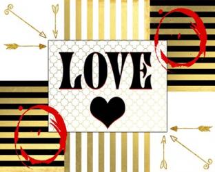 Gold Love | Obraz na stenu