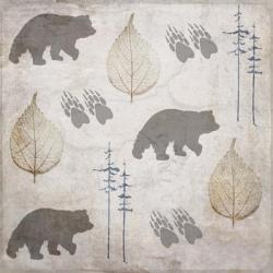 Bear Lodge Pattern | Obraz na stenu
