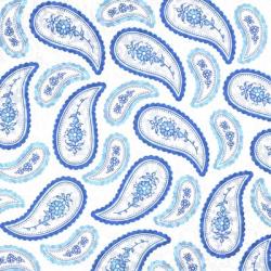 Camo Paisley 4 Blue 3 | Obraz na stenu