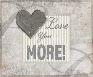Decorative Pattern Love You More | Obraz na stenu