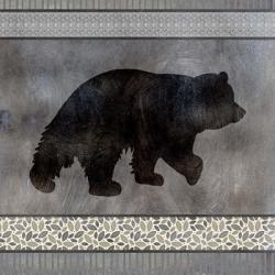 Bear Pattern square | Obraz na stenu